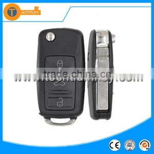 5K0 959 753AB 3 Button Flip Car Remote Key With 433Mhz for VW Tiguan Polo Bora Gran Lavida Sagitar thumbnail-1