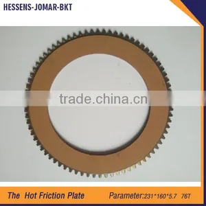 Excavator Forklift Loader Bulldozer Friction Material Clutch Disc Plate76T thumbnail-1