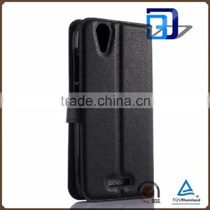 for Acer Liquid Z630 Case, Litchi Design Credit Card Wallet Stand Flip Leather Case for Acer Liquid Z630 Low Price China thumbnail-3
