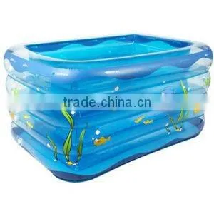 Inflatable Square Inflatable Swim Pool/Large Inflatable Water Pool for Sale/outdoor Kids Inflatable Swimming Water Pool thumbnail-1