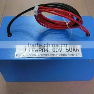 120v 50ah Lifepo4 Lithium Iron Phosphate Battery for Off-grid Solar System thumbnail-1