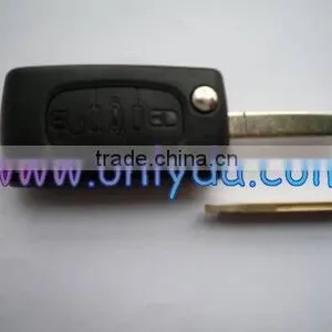 Cit-roen-R01B for CITREON C4 VA2T14 434Mhz 3 Button Remote Control Blade HU83 thumbnail-1