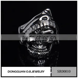 Sterling Silver Motorcycle/Biker Chain Piston Ring/316l Stainless Steel Mens Ring Wolesale thumbnail-1