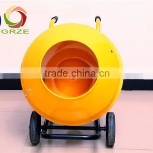 Mini Mobile Hand Operate Electric Motor Gasoline Power Construction Equipment Machine Concrete Mixer Cement Mixer thumbnail-5