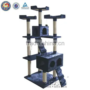 Sisal Scratching Post Cat Tree thumbnail-1