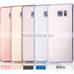 Soft TPU Transparent Case for Samung Note 7 360 Full Body Protective Cover Cases Front Touch Screen Back Cover thumbnail-4