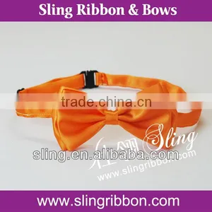 Polyester Satn Ribbon Bow Tie thumbnail-1