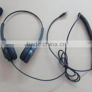 Professional Call Center Headset With RJ11/RJ9/USB Plug, QD Optional thumbnail-1