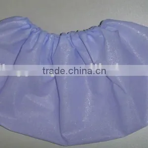 Plastic Disposable Purple PP+PE Shoe Cover thumbnail-1