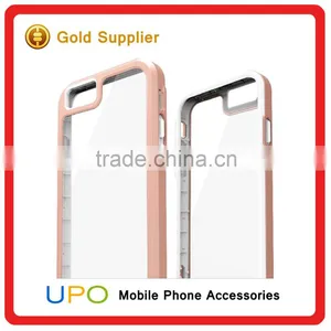 [UPO] New Arrival 2 in 1 Back Scratch-proof Plastic Mobile Phone Clear Case for IPhone 6 6plus thumbnail-6