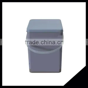 Rectangle Shape Large Capacity Portable Washing Powder Packaging Tin Bucket thumbnail-1