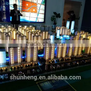 Apartments House Miniature Architectural Model 1/150 for Real Estate thumbnail-3