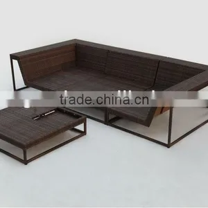 Outdoor Garden Rattan Bar Sofa Set CF616 thumbnail-1