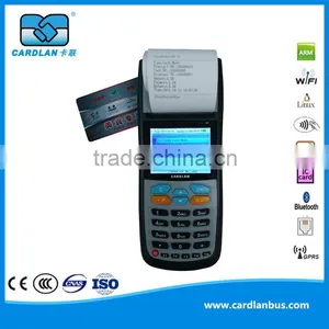 Linux Handheld POS Terminals With Built-in Thermal Printer, Support GPRS and WiFi thumbnail-1