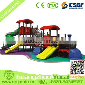 Children Plastic Slides Outdoor Game Gym Playground Equipment for Sale thumbnail-1