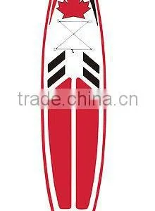 Soft Board Resort ISUP Inflatable Standup Paddle Board Surfboard 9'/10'/11' With Glowing LED Light Racing thumbnail-1