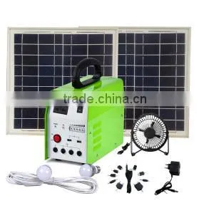18V 20W 12AH Portable Solar Power System With 150W Inverter thumbnail-3