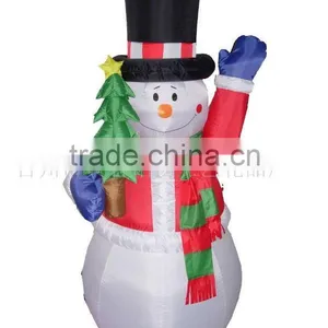 Inflatable Christmas Snowman thumbnail-1