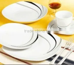 20pcs Porcelain Tile Tableware Dinnerset thumbnail-1