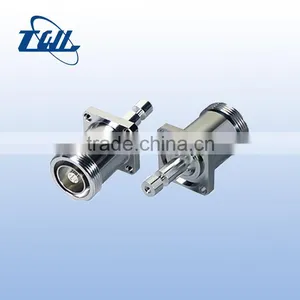 Low Pim 7/16 Din Female Male RF Connector 1/2" Superflex Corrugated Cable thumbnail-1
