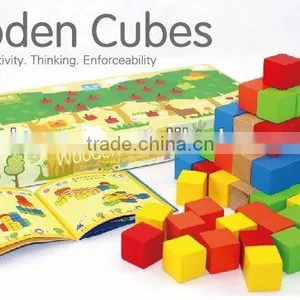 Hot Sale Item --- Wooden Cubes(90pcs), Creativity Thinking Enforceability thumbnail-1