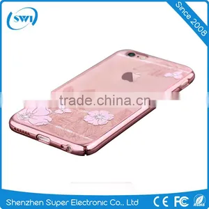 Luxury Mobile Phone Accessories Vouni Crystal PC Case for IPhone 6/6s Back Cover Shell thumbnail-4