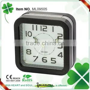 ML09505 LED Alarm Clocks / Melody Square Light up Alarm Clock thumbnail-1