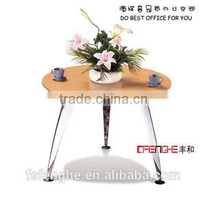Hot Selling Round Coffee Table Wood thumbnail-1