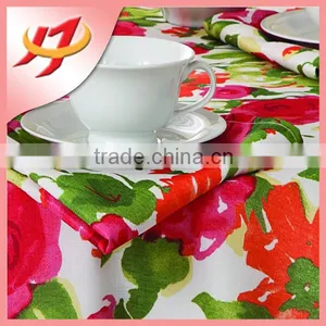 Polyester Waterproof Printed Bamboo Fabric for Tablecloth thumbnail-2