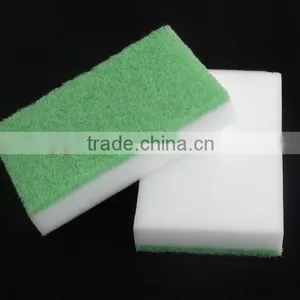 OEM High Density Magic Foam Sponge With Scouring Pad thumbnail-1