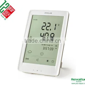 Desktop Wall Mount Indoor IP50 Digital Temperature and Humidity Meter Thermometer Hygrometer Thermohygrometer thumbnail-3