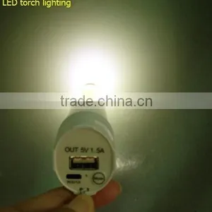 Most Popular Powerful Led Lighting With SOS Lighting and Phone Charging Flashlight thumbnail-6