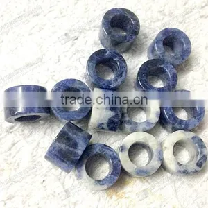 Body Jewelry,sodalite Tunnel Ear Plugs thumbnail-1