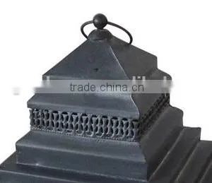 New Design Wooden Lantern With Silk Printing Glass thumbnail-3