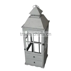 Decorative Wooden Lantern Indoor thumbnail-2