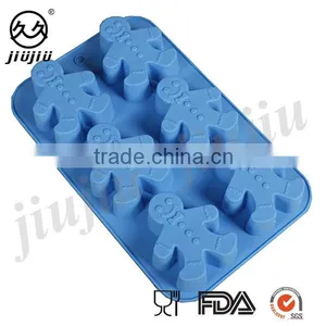 Christams Snowman Shape Silicone Ice Cube Tray/baking Mold thumbnail-1