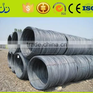 Top Quality 5.5mm Steel Wire Rod in Coils SAE1008 SAE1006 Q195 thumbnail-1