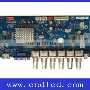 VGA HDMI USB BNC CCTV Remote Control Monitor Controller Driver Main Motherboard With Real-time Clock Solution thumbnail-2