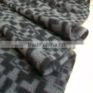 Dark Grey ColorPolar Fleece Throw Blanket, Fabric thumbnail-2