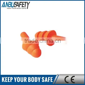 Sound Proof Orange pu Ear Plug for Men thumbnail-1