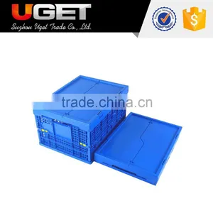 Manufacturer Customized Durable Fruit Plastic Foldable Crate thumbnail-6