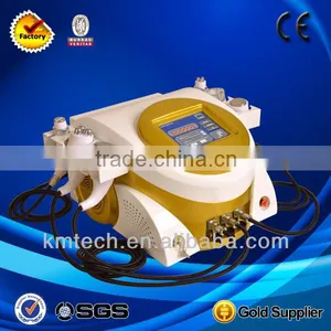 7s Function Gold Shell Cavitation + RF + Vacuum Slimming Equipment thumbnail-1