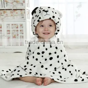 Flannel Fleece Terry+ Baby Bathrobe thumbnail-1