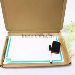 Magnetic Whiteboard for Kitchen Fridge Magnet Board Dry Erase Sheet With PET Film 17 x 12 Inch 0.5 mm thumbnail-6