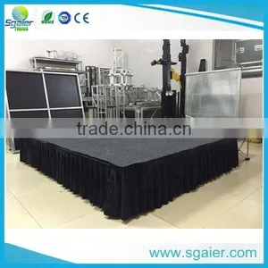 Latest Style Easy Install DIY Aluminum Portable Truss Stage for Exhibition thumbnail-2