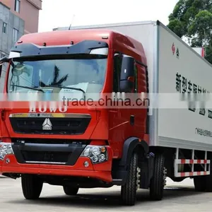 SINOTRUK HOWO T5G MAN Engine 310HP Euro3 6X2 Cargo Van Truck Sale thumbnail-3