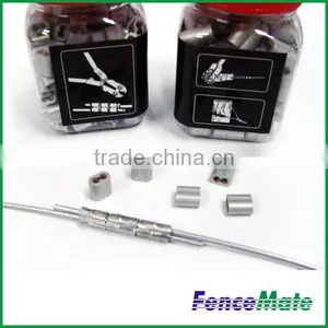 Vineyard Trellis Gritted Aluminum Crimp Sleeve thumbnail-3