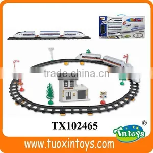 Toy Trains for Kids, Battery Operated Toy Train Set Steam Locomotives thumbnail-1
