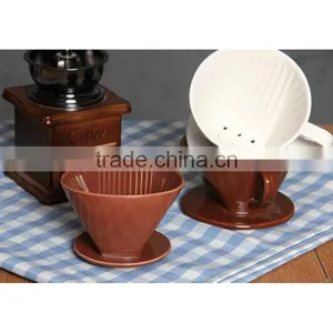 China Wholesale Websites Reusable Single Coffee Filter,Ceramic Coffee Dripper thumbnail-5