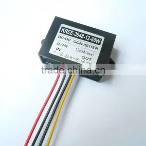 36V48V Turn 12V5A Power DCDC DC Buck Converter Power Supply Module 12V3A4A5A Foot thumbnail-1